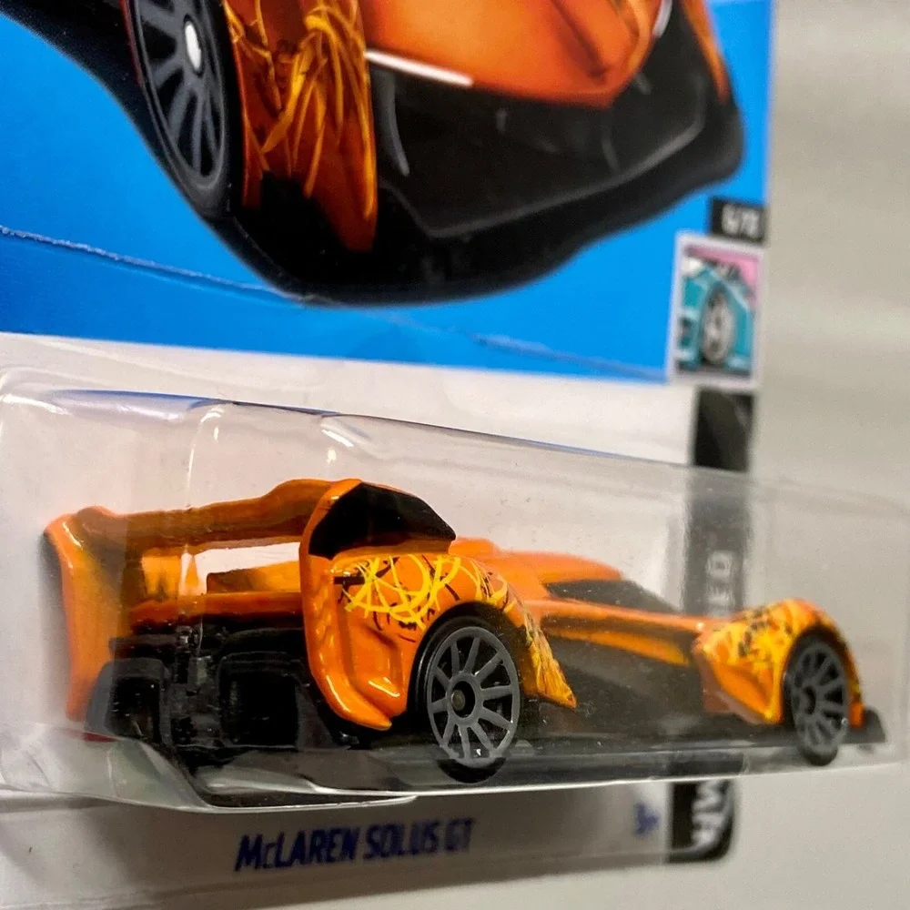 Hot Wheels McLaren Solus‎ GT Orange 70/250 HW Modified 6/10 NIP 2024